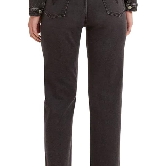 Levi's Ribcage Straight Ankle Jeans - Picture 2 of 8